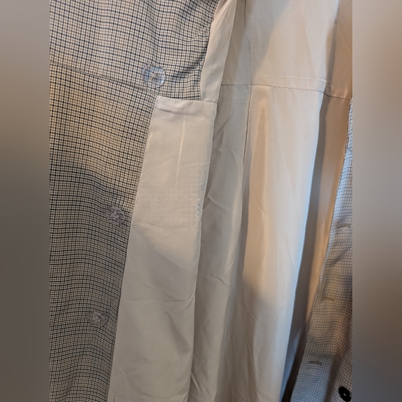 eShakti Full Length Plaid Coat Sz.2X-22W - Picture 17 of 17